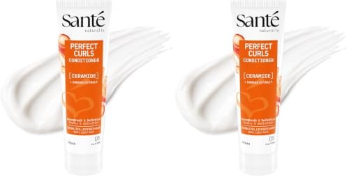 SANTE Naturkosmetik Deep Repair Conditioner - 150 ml - mit Squalan & 3-Fach Protein Komplex - für trockenes & strapaziertes Haar - silikonfrei & vegan - dermatologisch getestet (Packung mit 2)