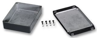 Hammond Electronics 1590WLLBFBK Universal-Gehäuse 50 x 50 x 25 Aluminium Schwarz 1St.