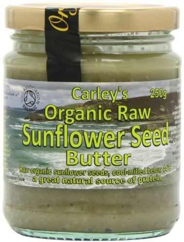 Carleys Organic Raw Sunflower Seed Butter 250 g (Pack of 6