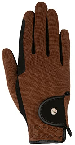 HKM Erwachsene Reithandschuhe -Professional Nubuk Lederimitat