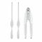 Cozyswan Nussknacker Set Edelstahl Meeresfrüchte Cracker Nuss Cracker hummerbesteck hummerzange Sheller mit 2 Edelstahl Gabeln