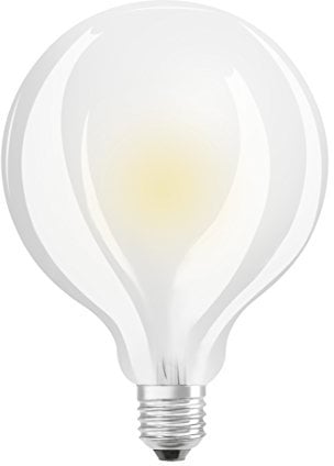 Osram LED-Lampe Star Globe95 Filament 11W 827, 2700K warmweiß, E27, matt, 1521 lm, 15.000h, 360° Winkel