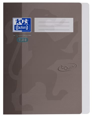Oxford Schnellhefter A4, fester Karton, Soft Touch-Oberfläche, braun