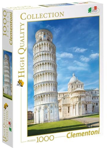 Clementoni 39455 Collection - Pisa Puzzle, 1000 Teile, Mehrfarbig