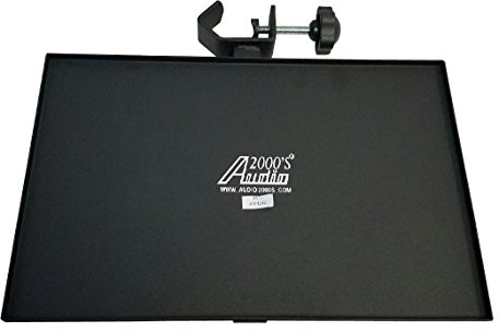 Audio 2000s AST424Z Heavy Duty Tray for Standard Speaker Stand
