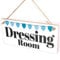 Dressing Room Sign - Decorative Colourful Bunting Dressing Room Hallway Sign