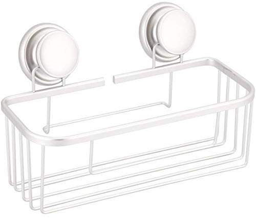 MSV Cesta Rectangular Mega Ventosa en Aluminio, 4 estantes