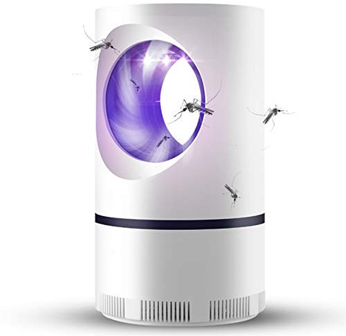 WYGC Zanzariera Elettrica con Ventole, Lampada Anti-zanzara Lampada Anti-zanzara Fisica UV Sicura, Flies Bugs Insects Killer USB Powered