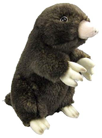 Pamer-Toys Plüschtier, Stofftier, Kuscheltier - Maulwurf, braun