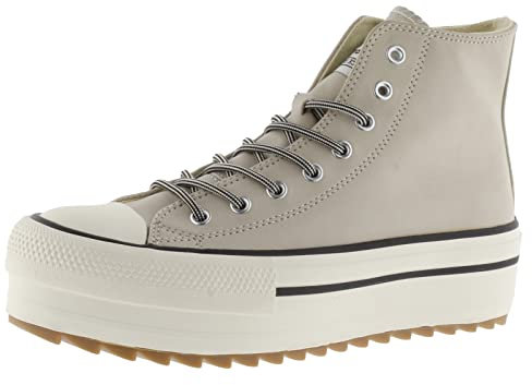 victoria Botín Tribu Efecto Piel & Sello Retro & Suela Doble En Sierra 1061123 para Mujer Beige 40