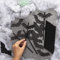 16Pcs Halloween Paper Straws with Removable Bats Design Halloween Party Tableware Accessories (Bats)
