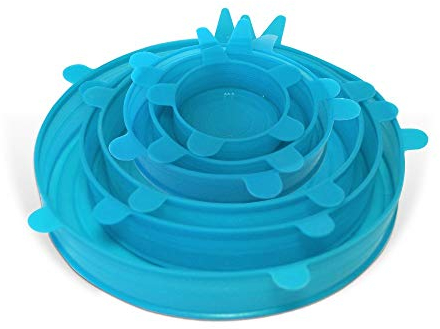 Durandal Couvercles hermétiques et extensibles en silicone Silic'o Fresh