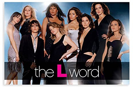 MSRV Serienposter The L Word 8, Leinwand-Poster, Schlafzimmer, Dekoration, Sport, Landschaft, Büro, Raumdekoration, Geschenk, ungerahmt: 30 x 45 cm