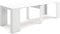 Skraut Home | Mesa Consola Extensible | Mesa Comedor Plegable | 260 | para 12 comensales | Comedor y Cocina | Estilo Moderno | Blanco