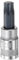 QUARKZMAN Torx Embout Douille T40 Solide Étoile 1/4 Entraînement 1.46 Longueur S2 Acier Embout CR-V Douille pour Cliquet Clé, Coulisse Barre, Extension Tige