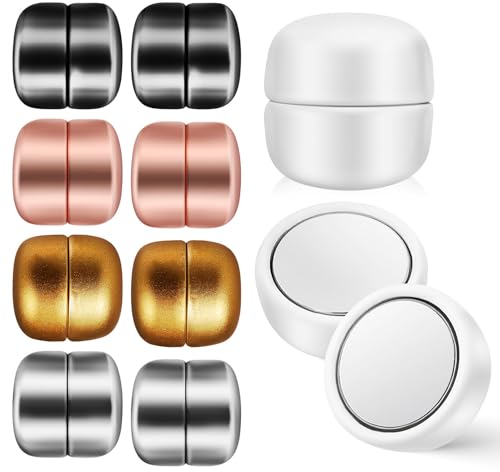OHPHCALL 10 Stück Magnetische Hijab Pins aus Legierung Multifunktionale Schalnadeln für Frauen Rutschfest und Stilvoll für Schals und Tücher