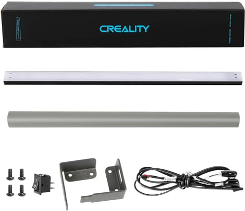 Creality Kit original de barra de luz LED Ender 3 V3 Plus, kit LED para impresora 3D, fácil instalación, chip mejorado, luz suave de ahorro de energía y sin estroboscópico, 24 V/5 W para Ender 3 V3