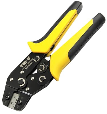 SATMW TU-190-08A AWG28-20 selbstjustierendes Terminal-Draht-Kabel-Crimpzangen-Werkzeug für Dupont PH2.0 XH2.54 KF2510 JST Molex D-SUB