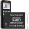 1600mAh TI-84 Plus CE 2024 Neu Aufgerüstet Akku für Texas Instruments TI Nspire CX II-TI Nspire CX II CAS- Teil Nr. P11P35-11-N01, 3.7V Li-ion Akku mit Werkzeuge