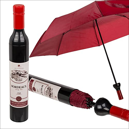 SAFE Ombrello decorativo bottiglia di vino Diametro del paralume: 90 cm Peso: 400 g