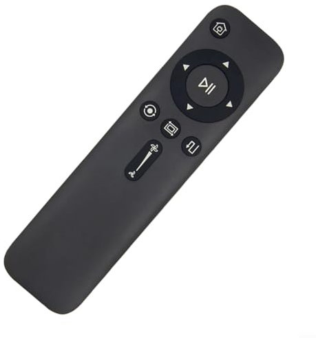Telecomando per Samsung VR5000R per aspirapolvere robot VR05R5050W, ricambio nero, compatibile con robot aspirapolvere, controllo più funzioni, costruzione in plastica di alta qualità