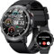 Smartwatch Uomo Militare,1.43 AMOLED Orologio Smartwatch Uomo con Chiamate, Sonno/Cardiofrequenzimetro/Contapassi, 110 Modalità Sportive Orologio Sportivo, Smart Watch Impermeabile per Android iOS