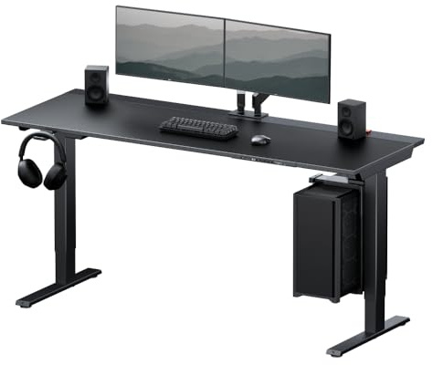 Secretlab Magnus Evo Höhenverstellbarer Schreibtisch, Ergonomisch | Magnetisches Kabelmanagement, Integrierte Stromversorgung, Eingebaute Kabelwanne, Gaming-Schreibtisch, Ergonomisch
