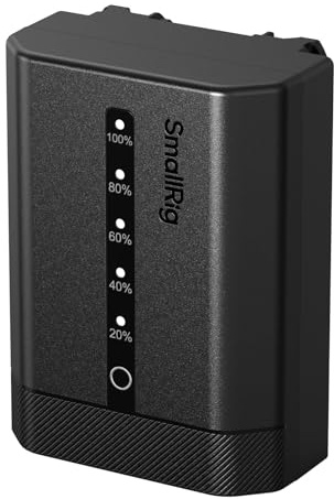 SMALLRIG NP-FZ100 Camera Battery for Sony, 2520mAh USB-C Battery with LED Indicator, 2.5H Fast Charge, Fully Decoded for Sony Alpha A7V A7III A7IV A6700 A6600 FX3 FX30 A9 A7CII A7RIII ZV-E10II - 5297