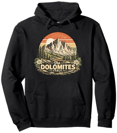 Dolomites Italie Alpes Dolomites Voyage en Famille Montagnes Italiennes Sweat à Capuche