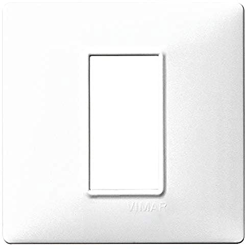 Vimar Placca 1 m, Bianco