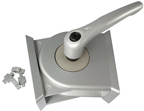 Pivot Joint 45x90 with Locking / Clamping Lever, Slot -/8/10 Zinc Die Cast alu colour powder coated