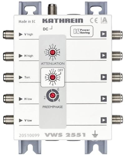 Kathrein VWS 2551 SAT-Verstärker 4-Fach 16 dB