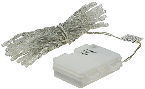 LED Lichterkette 10Meter 100 LEDs, IP44 für Innen und Aussen Verschiedene Modi Warmweiß