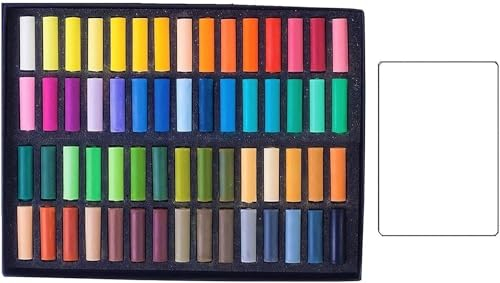 Rembrandt Soft Pastel Cardboard Box Set - 60 Half Stick General Selection und 1 Postkarten