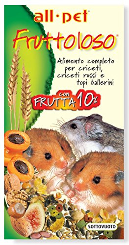 All Pet Fruttoloso 700g. Mangime per criceti e Topi Ballerini