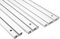 2 Meter | Gardinenschiene | PVC | weiß | 2000x55mm | Hexim | OM-2
