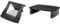 Kensington Easy Riser - Portable Ergonomic Laptop Cooling Stand (12-17) for Windows & Mac with Secure Fit and SmartFit System - Black (K52788WW) & Amazon Basics Adjustable Monitor Stand