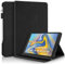 Aswant - Funda para Galaxy Tab A 10,5 pulgadas 2018 con diseño de árbol en relieve de piel sintética con tapa y ranura para tarjetas, función atril para Samsung Galaxy Tab A 10.5 2018 SM-T590/SM-T595