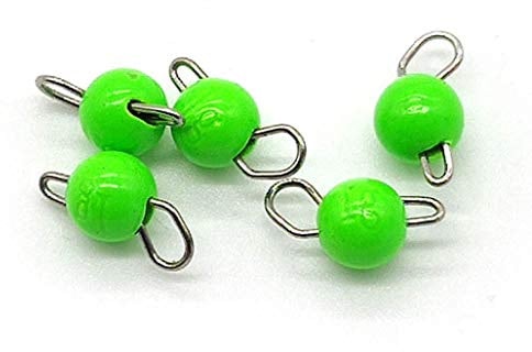 Cheburashka Tungsten, Jigkopf, Flex Head (Grün, 0,6gr)