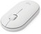 Logitech 910-005888 Pebble I345 Bluetooth-Maus, Weiß, 1000 DPI, 59 mm x 107 mm x 26,5 mm Abmessungen