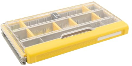 PLANO Unisex-Erwachsene Edge 3500 Tackle Storage Angelbox, Gelb/Grau