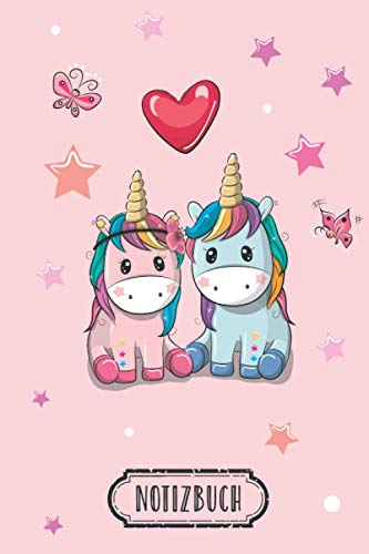 BLANKO NOTIZBUCH A5 : 120 Seiten zum Selbstgestalten, Zeichenbuch, Skizzenbuch, Blankobuch, Malbuch | Weißes Papier | Soft Cover - Pink unicorn