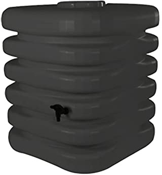 Bellijardin Würfelwassersammler, Regenwassertank Wasserbehälter, 1000 l, Anthrazit