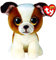Ty Beanie Boos - Boo Bulldogge Hugo - 15 cm, Braun, 2009297