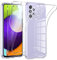 Phoona HandyHülle für Samsung Galaxy A52 4G/5G/A52S 5G Hülle mit 2 Stück Panzerfolie,Dünne Weiche TPU Silikon Transparent Stoßfest Schutzhülle für Samsung A52 Hülle Klar Kratzfest