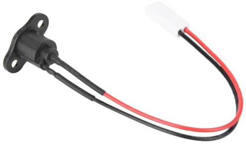 Akozon M365 Elektro Roller Ladegerät Anschluss, mit Wasserdichter Abdeckung für Fahrrad Ladung M365 Elektro Roller Zubehör Silikon Hülle Ladekabel
