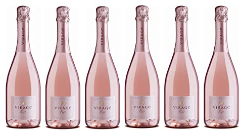 6x 0,75l - Masottina - Virage - Rosé Brut - Vino Spumante d'Italia | Italien - Rosé-Schaumwein brut