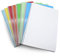DOJA Barcelona | Notizblock DIN A4 Lineatur 3 | 8er Pack | Schreibblock A4 mit Softcover | 3,5 mm | 297x210mm | 80 Blatt | Zufällige Farben | Schreibheft Lineatur 3, Schulhefte, Collegeblock ...