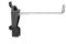 raaco Gancio Angolato Clip 3-75 mm per Pannello Porta Attrezzi da Parete, 75 mm, Ideale per Trapani, Avvitatori Elettrici e Seghe, Ganci Pannello Portautensili in Acciaio e Poliammide, Set di 5