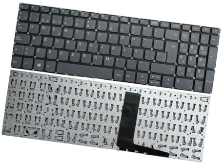 AKGIFT Teclado de Computadora Portátil Compatible para Lenovo IdeaPad 330-15IKB 330-15 330-15IGM 330-15ICH 330-15ARR Español Sin Retroiluminación